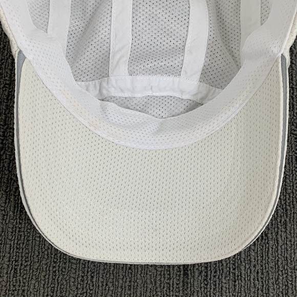 Chimney Rock Athletic Hat Unisex OSFA White Jersey Mesh Strapback 6 Panel Cap HG - Picture 10 of 13